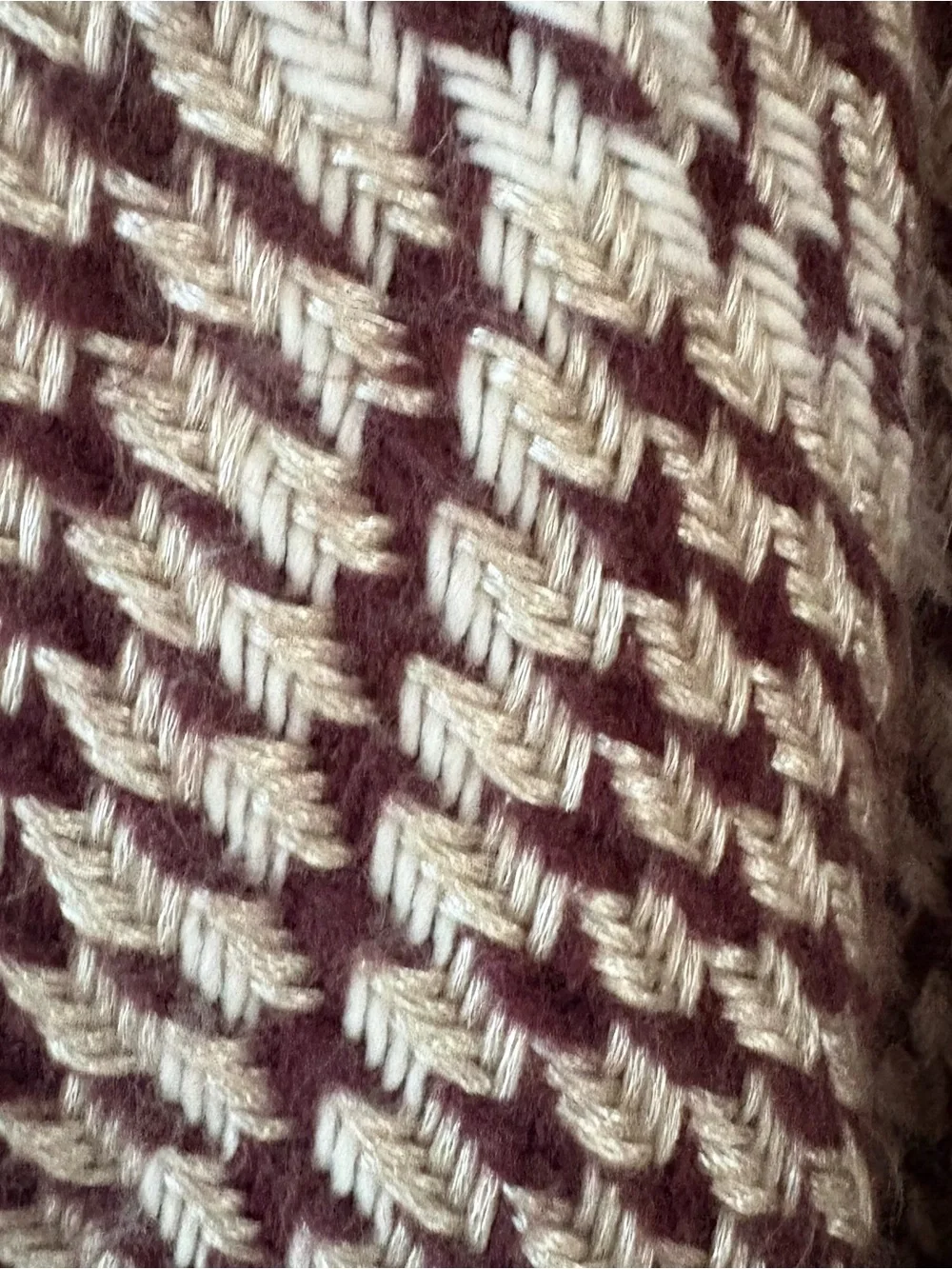 Simply Noelle Chevron Hooded Knit Poncho Wrap It
